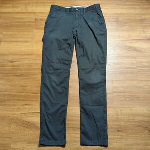 Fat Face Chino Pants Men's 32L 32x31 Black Business Casual Career City